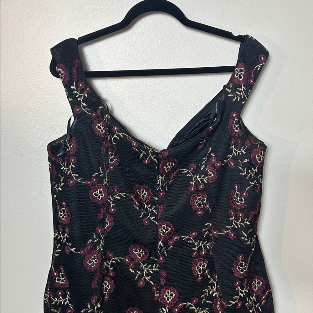 NWT City Chic embroidered off the shoulder Decadence mermaid dress - Picture 10 of 16